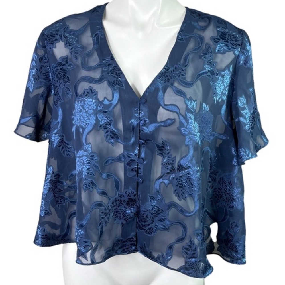 Victoria’s Secret Gold Label Burnout Top